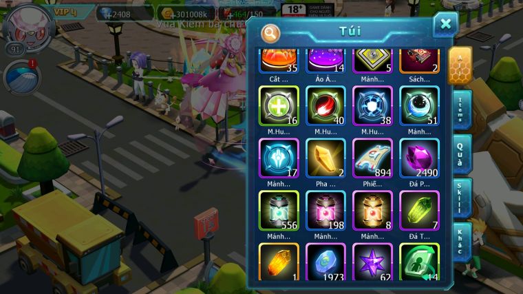 MÃ : #TTS5779 - S1777 - V4 - DIANCIE DYNAAMX TAPU FINI XERM CẶP LATI NHIỀU PET HT