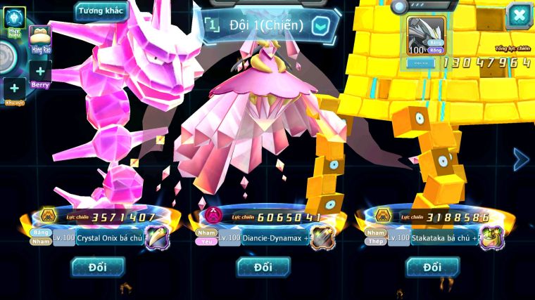 MÃ : #TTS5778 - S1353 - V10 - DIANCIE DYNAMAX RẮN BĂNG BÁ CHỦ SAKATAKA BC UNVOA NHIỀU PET HT