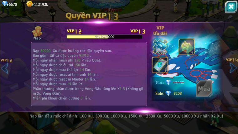 MÃ : #TTS5777 - S1718 - V12 - TOP23 - PALKIA CỘNG HƯỞNG FULL SS KYOGRE BC RẮN BĂNG BC UNVOA CẶP LATI BÁ CHỦ