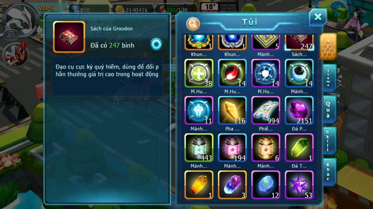 MÃ : #TTS5783 - S1728 - V5 - 247 SÁCH - DIANCIE BC RẮN BĂNG BC SAKATAKA BC NHIỀU PET HT