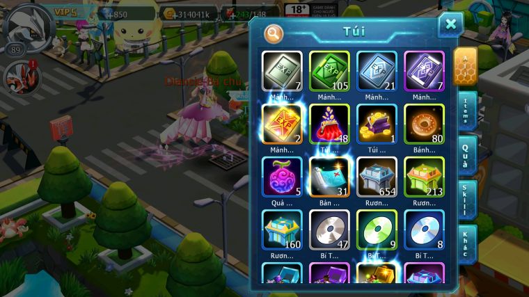 MÃ : #TTS5783 - S1728 - V5 - 247 SÁCH - DIANCIE BC RẮN BĂNG BC SAKATAKA BC NHIỀU PET HT