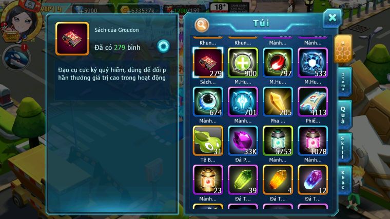 MÃ : #TTS5782 - S1324 - TOP19 - V14 - HOOH CỘNG HƯỞNG DYANAXM YVETAL CỘNG HƯỞNG DIANCIE CỘNG HƯỞNG DYNAMAX 3 TEAM CỰC NGON