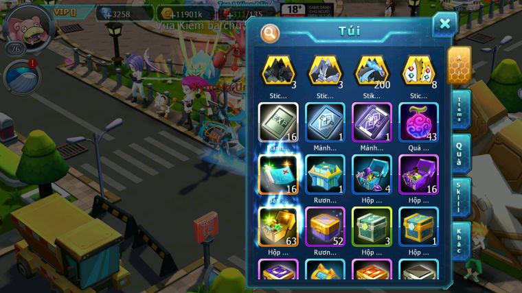 MÃ : #TTS5781 - S1733 - UNVOA MES MEGA CHAR GOODRA AMDLO