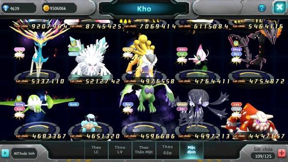 MÃ : #TTS5788 - S1296 - V12 - TOP33 - DIANCIE CỘNG HƯỞNG DYNAMAX HOOH DYNAMXA RẮN BĂNG BC YVETAL BC SAKATAKA BC UNVOA NHIỀU PET HT