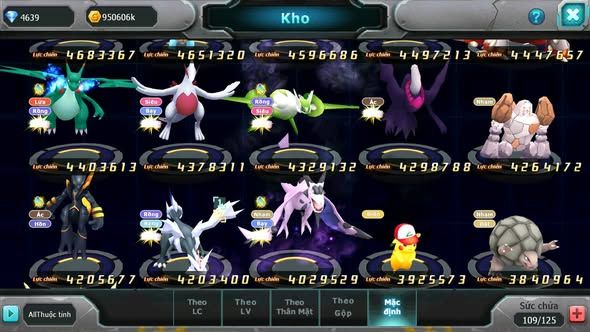 MÃ : #TTS5788 - S1296 - V12 - TOP33 - DIANCIE CỘNG HƯỞNG DYNAMAX HOOH DYNAMXA RẮN BĂNG BC YVETAL BC SAKATAKA BC UNVOA NHIỀU PET HT