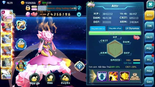 MÃ : #TTS5788 - S1296 - V12 - TOP33 - DIANCIE CỘNG HƯỞNG DYNAMAX HOOH DYNAMXA RẮN BĂNG BC YVETAL BC SAKATAKA BC UNVOA NHIỀU PET HT