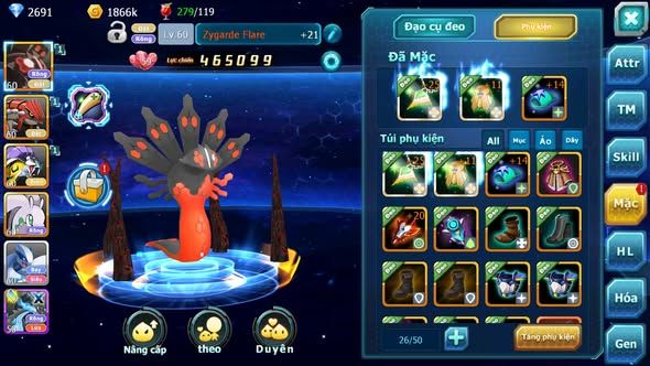 MÃ : #TTS5787 - S1872 - TOP23 - V5 - ZEVIL GROUDON RAIKOU GOODRA LUGIA NHIỀU PET HT