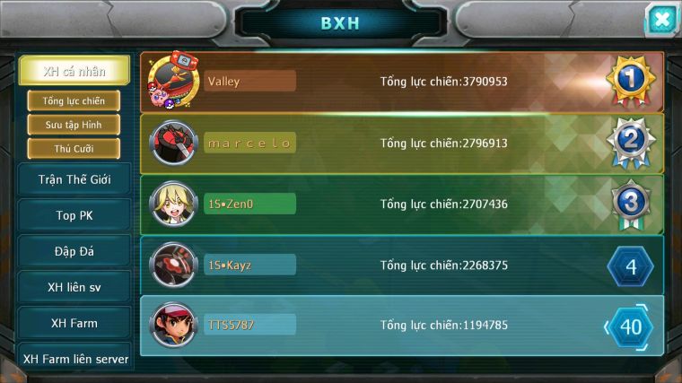 MÃ : #TTS5787 - S1872 - TOP23 - V5 - ZEVIL GROUDON RAIKOU GOODRA LUGIA NHIỀU PET HT