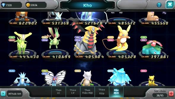 MÃ : #TTS5799 - S1847 - TOP 34 - V5 - UNVOA CELEBI RAIKOU VICTINI ĐUA TOP NGON