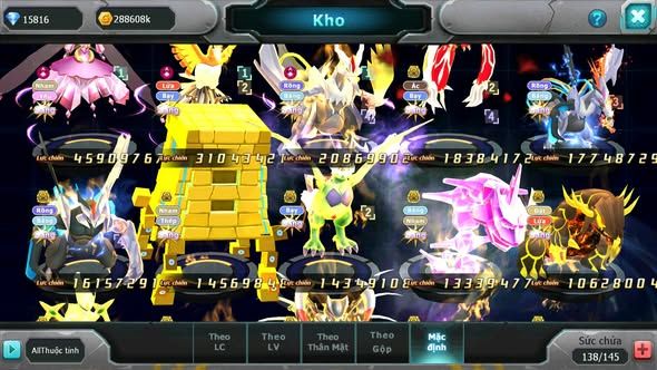 MÃ : #TTS5794 - S66 - TOP11 - V6 - 15K KC - DIANCIE CỘNG HƯỞNG DYNAMAX HOOH DYNAMAX WHITE DYNAMAX YVETAL BC NHIỀU PET BC NGON
