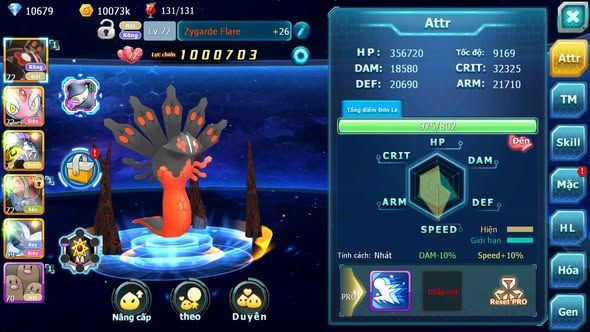 MÃ : #TTS5805 - S1868 - TOP18 - 550 SÁCH - V7 - ZEVIL MES RAIKOU LUGIA AMDLO ĐUA TOP NGON