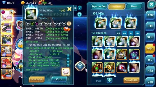 MÃ : #TTS5803 - S1651 - DIANCIE DYNAMAX TAPU FINI BC XERM BC NHIỀU PET HT