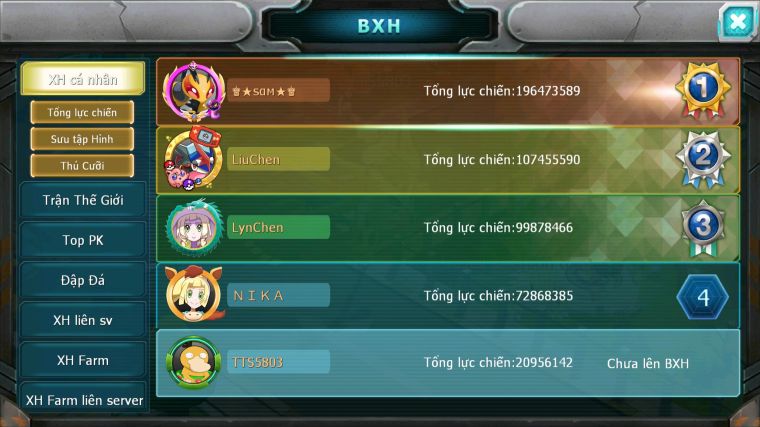 MÃ : #TTS5803 - S1651 - DIANCIE DYNAMAX TAPU FINI BC XERM BC NHIỀU PET HT