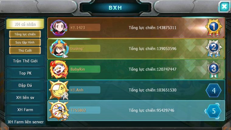 MÃ : #TTS5802 - S703 - TOP4 - V11 - HOOH CỘNG HƯỞNG DYNAMAX PALKIA CỘNG HƯỞNG BTAA NHIỀU PET HT BUILD NGON