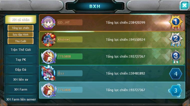 MÃ : #TTS5808 - S561 - TOP2 CHAM CỨNG - V20 - 3K2 SÁCH - 47K KC - CẶP RỒNG CỘNG HƯỞNG CẶP CÚN ENTEER DYNAMAX MELTAN DYANAMX GẦN FULL PET