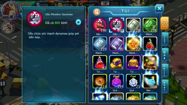 MÃ : #TTS5808 - S561 - TOP2 CHAM CỨNG - V20 - 3K2 SÁCH - 47K KC - CẶP RỒNG CỘNG HƯỞNG CẶP CÚN ENTEER DYNAMAX MELTAN DYANAMX GẦN FULL PET
