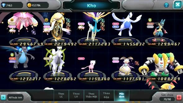 MÃ : #TTS5807 - S1788 -V7 - TEAM YÊU DIANCIE BC TAPU FINI BC XERM