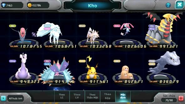 MÃ : #TTS5807 - S1788 -V7 - TEAM YÊU DIANCIE BC TAPU FINI BC XERM