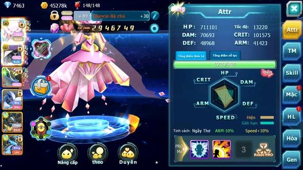 MÃ : #TTS5807 - S1788 -V7 - TEAM YÊU DIANCIE BC TAPU FINI BC XERM