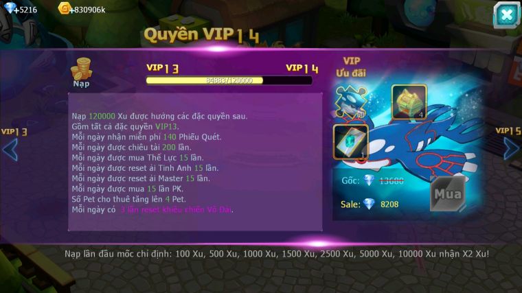 MÃ : #TTS5812 - S1162 - TOP36 - V13 - DIANCIE CỘNG HƯỞNG HOOH DYNAMAX TAPU FINI BC XERM NHIỀU PET HT