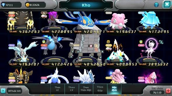 MÃ : #TTS5820 - S1122 - TOP 39 - VIP0  NGUYÊN ZIN 47K KC PALKIA  -DIANCIE CỘNG HƯỞNG UNVOA WB BC NHIỀU PET BC NGON