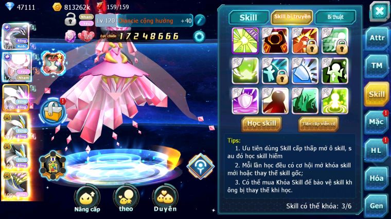 MÃ : #TTS5820 - S1122 - TOP 39 - VIP0  NGUYÊN ZIN 47K KC PALKIA  -DIANCIE CỘNG HƯỞNG UNVOA WB BC NHIỀU PET BC NGON