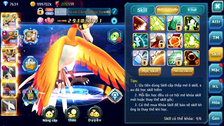 MÃ : #TTS5828 - S1537 - TOP 11 V15 CẶP KIẾM KHIÊN BÁ CHỦ HOOH CỘNG HƯỞNG DYNAMAX YVETAL BC DRAK HOOH BÁ CHỦ NHIỀU PET HT