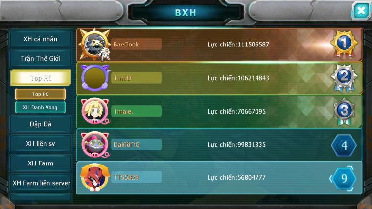 MÃ : #TTS5828 - S1537 - TOP 11 V15 CẶP KIẾM KHIÊN BÁ CHỦ HOOH CỘNG HƯỞNG DYNAMAX YVETAL BC DRAK HOOH BÁ CHỦ NHIỀU PET HT