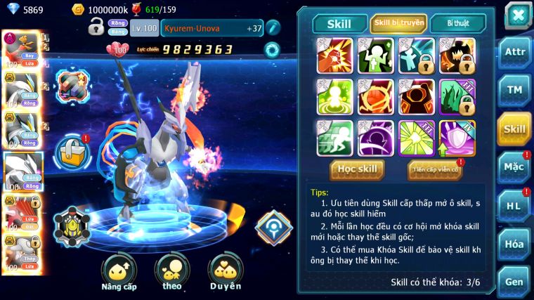 MÃ : #TTS5835 - S1227 - TOP29 - HOOH DYNAMAX WB BC UNVOA QVLD BC HENTRAN BC THẦN GIÓ BC GROUDON BC CẶP LATI BC NHIỀU PET HT