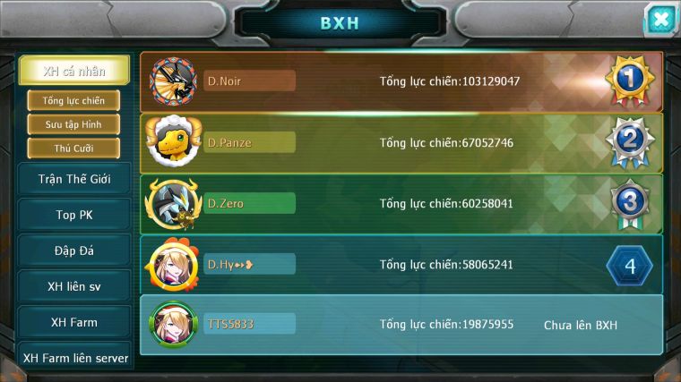 MÃ : #TTS5833 - S1705 - V9 - DIANCIE DYNAMAX TAPU FINI BC XERM BC PALKIA NHIỀU PET HT