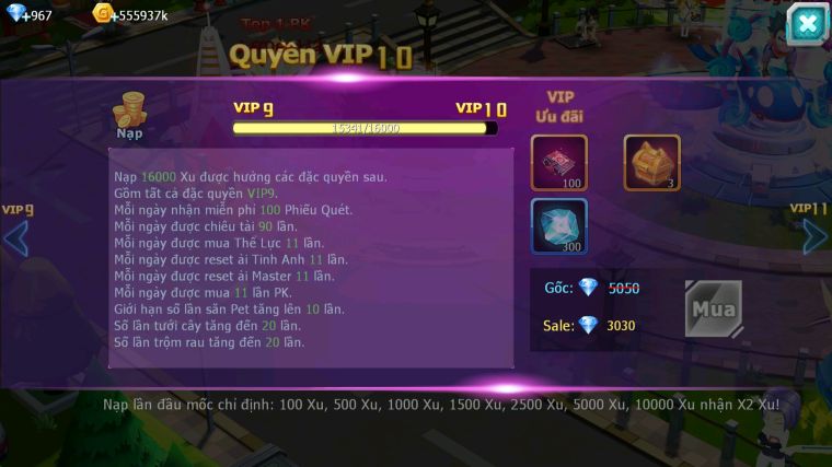 MÃ : #TTS5840 - S1746 - V9 - HOOH BÁ CHỦ UNVOA THẦN GIÓ YVETAL CẶP LATI BC LUGIA NHIỀU PET HT