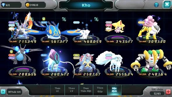 MÃ : #TTS5850 - S1859 - TOP27 - UNVOA KYOGRE JIRACHI RAIKOU NHIỀU PET HT