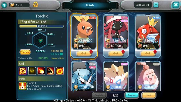 MÃ : #TTS5847 - S1399 - V9 - HOOH DYNAMAX QVLD BC LUGIA BC THẦN GIÓ BC CẶP LATI BC UNVOA