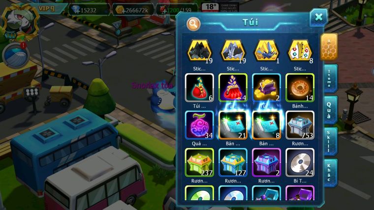 MÃ : #TTS5847 - S1399 - V9 - HOOH DYNAMAX QVLD BC LUGIA BC THẦN GIÓ BC CẶP LATI BC UNVOA