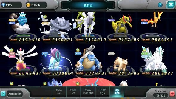 MÃ : #TTS5852 - S1607 - TOP 33 - V14 KORAIDON BÁ CHỦ RAY DIANCIE BC CẶP LATI BC NHIỀU PET HT
