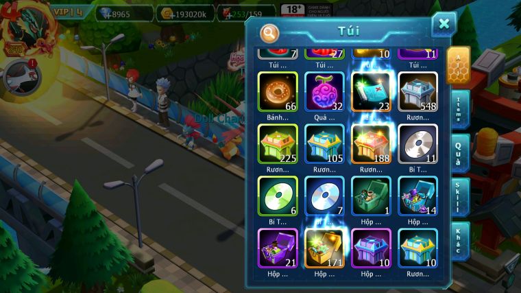 MÃ : #TTS5852 - S1607 - TOP 33 - V14 KORAIDON BÁ CHỦ RAY DIANCIE BC CẶP LATI BC NHIỀU PET HT