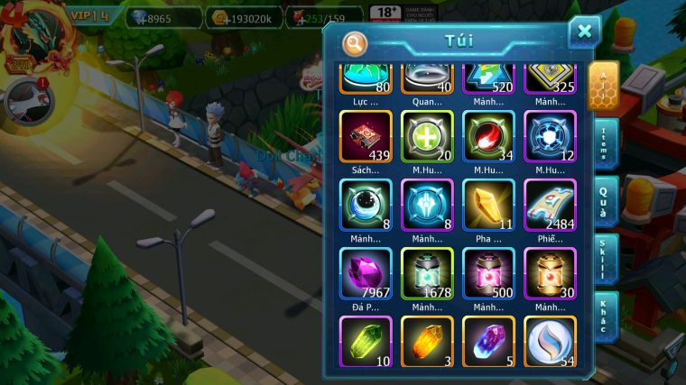 MÃ : #TTS5852 - S1607 - TOP 33 - V14 KORAIDON BÁ CHỦ RAY DIANCIE BC CẶP LATI BC NHIỀU PET HT