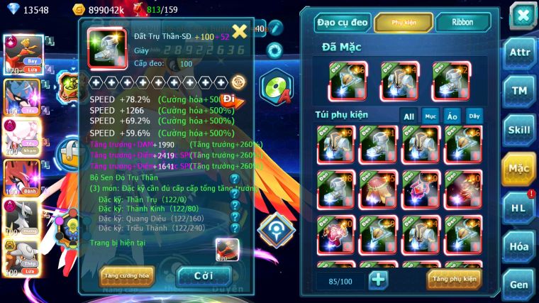 MÃ : #TTS5858 - S968 - TOP 13 - V14 - 13K KC - HOOH CỘNG HƯỞNG DYANAMX CẶP CÚN MINI DIANCIE BC DYANAMX NHIỀU PET BC
