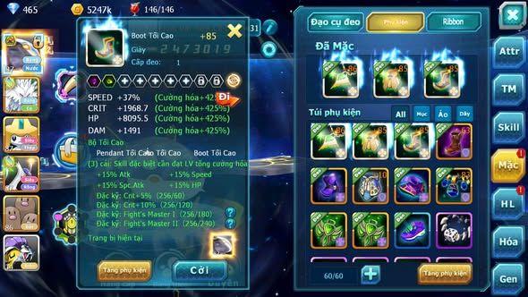 MÃ : #TTS5865 - S1819 - TOP 14 - V4 - QUÁI VẬT BIỂN CẢ BÁ CHỦ BĂNG NÉ JIRACHI NHIỀU PET HT