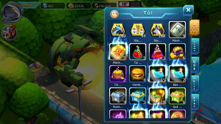 MÃ : #TTS5865 - S1819 - TOP 14 - V4 - QUÁI VẬT BIỂN CẢ BÁ CHỦ BĂNG NÉ JIRACHI NHIỀU PET HT