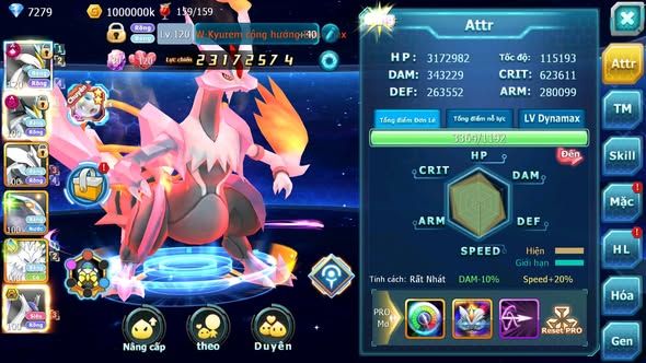 MÃ : #TTS5862 - S1635 - V10 -TOP 22 - WHITE CỘNG HƯỞNG DYNAMAX BLACK DYNAMAX UNVOA NHIỀU PET HT