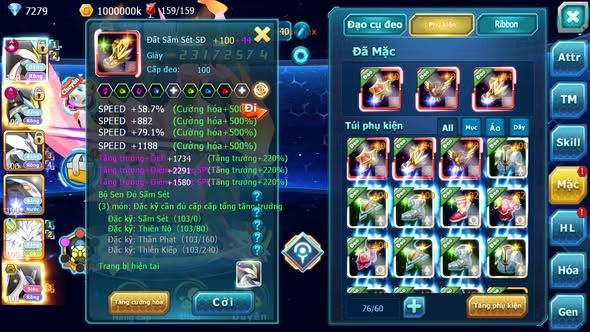 MÃ : #TTS5862 - S1635 - V10 -TOP 22 - WHITE CỘNG HƯỞNG DYNAMAX BLACK DYNAMAX UNVOA NHIỀU PET HT