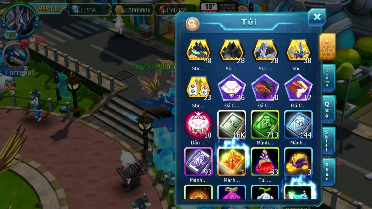 MÃ : #TTS5869 - S916 - TOP 18 - HOOH CỘNG HƯỞNG DYNAMAX DIANCIE DYNAMAX YVETAL QVLD BC HENTRAN BC BTAA BC NHIỀU PET HT