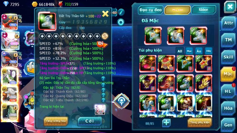 MÃ : #TTS5868 - S1324 - TOP 20 - V14 - HOOH DIANCIE CỘNG HƯỞNG DYANAMX YVETAL CỘNG HƯỞNG NHIỀU PET HT NGON LÀNH