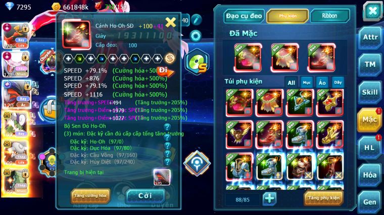 MÃ : #TTS5868 - S1324 - TOP 20 - V14 - HOOH DIANCIE CỘNG HƯỞNG DYANAMX YVETAL CỘNG HƯỞNG NHIỀU PET HT NGON LÀNH