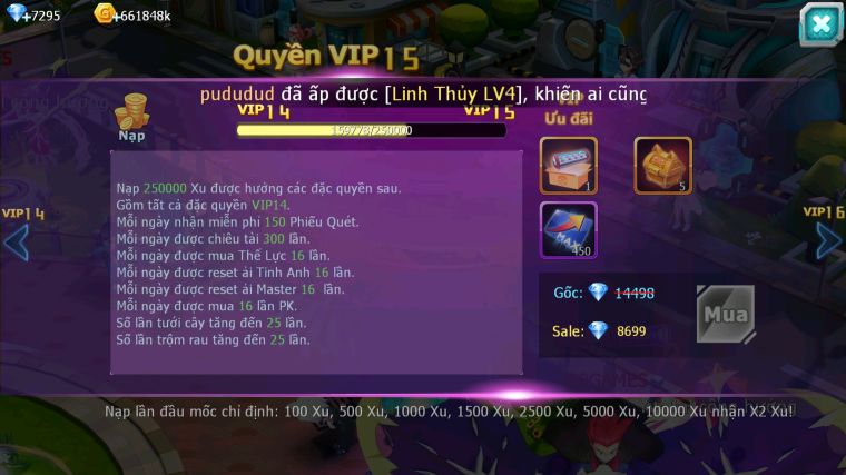 MÃ : #TTS5868 - S1324 - TOP 20 - V14 - HOOH DIANCIE CỘNG HƯỞNG DYANAMX YVETAL CỘNG HƯỞNG NHIỀU PET HT NGON LÀNH