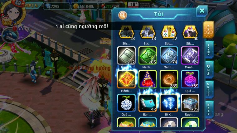 MÃ : #TTS5868 - S1324 - TOP 20 - V14 - HOOH DIANCIE CỘNG HƯỞNG DYANAMX YVETAL CỘNG HƯỞNG NHIỀU PET HT NGON LÀNH