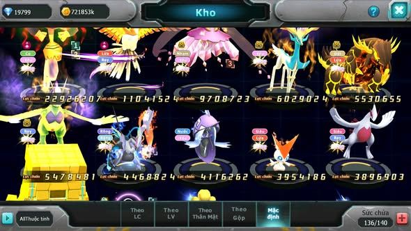 MÃ : #TTS5873 - S1652 - TOP 14 - V14 - 20K KC - TAPU BULU CỘNG HƯỞNG DYNAMAX HOOH DYNAMAX DIANCIE NHIỀU PET HT