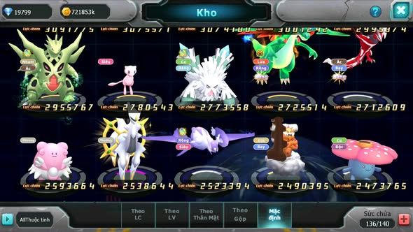 MÃ : #TTS5873 - S1652 - TOP 14 - V14 - 20K KC - TAPU BULU CỘNG HƯỞNG DYNAMAX HOOH DYNAMAX DIANCIE NHIỀU PET HT
