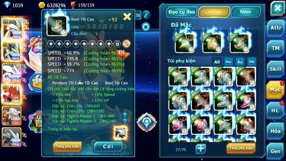 MÃ : #TTS5880 - S1680 - V9 - UNVOA WB BÁ CHỦ QVLD BC HENTRAN NHIỀU PET HT
